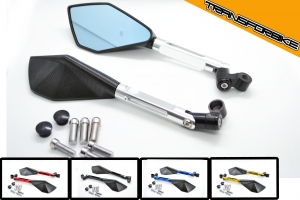 MOTO GUZZI AUDACE CARBON Rétro ELONE Rétros ELONE GRIS MOTO GUZZI AUDACE CARBON Rétro ELONE Rétros ELONE GRIS