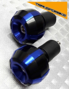 KAWASAKI ZX6R 2013-2017 EMBOUTS GUIDON EMBOUT FB BLEU KAWASAKI ZX6R 2013-2017 EMBOUTS GUIDON EMBOUT FB BLEU