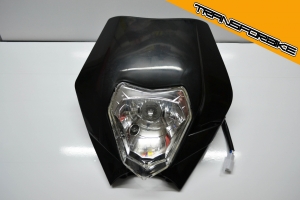 HONDA HORNET 600 1998-2006 Plaque Phare BLaCK PLAQUE PHARE NOIR