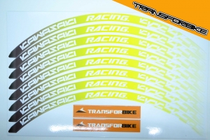 KAWASAKI ZX6R 2009-2012 Liserets jantes Liserets jantes KAWA JAUNE V2